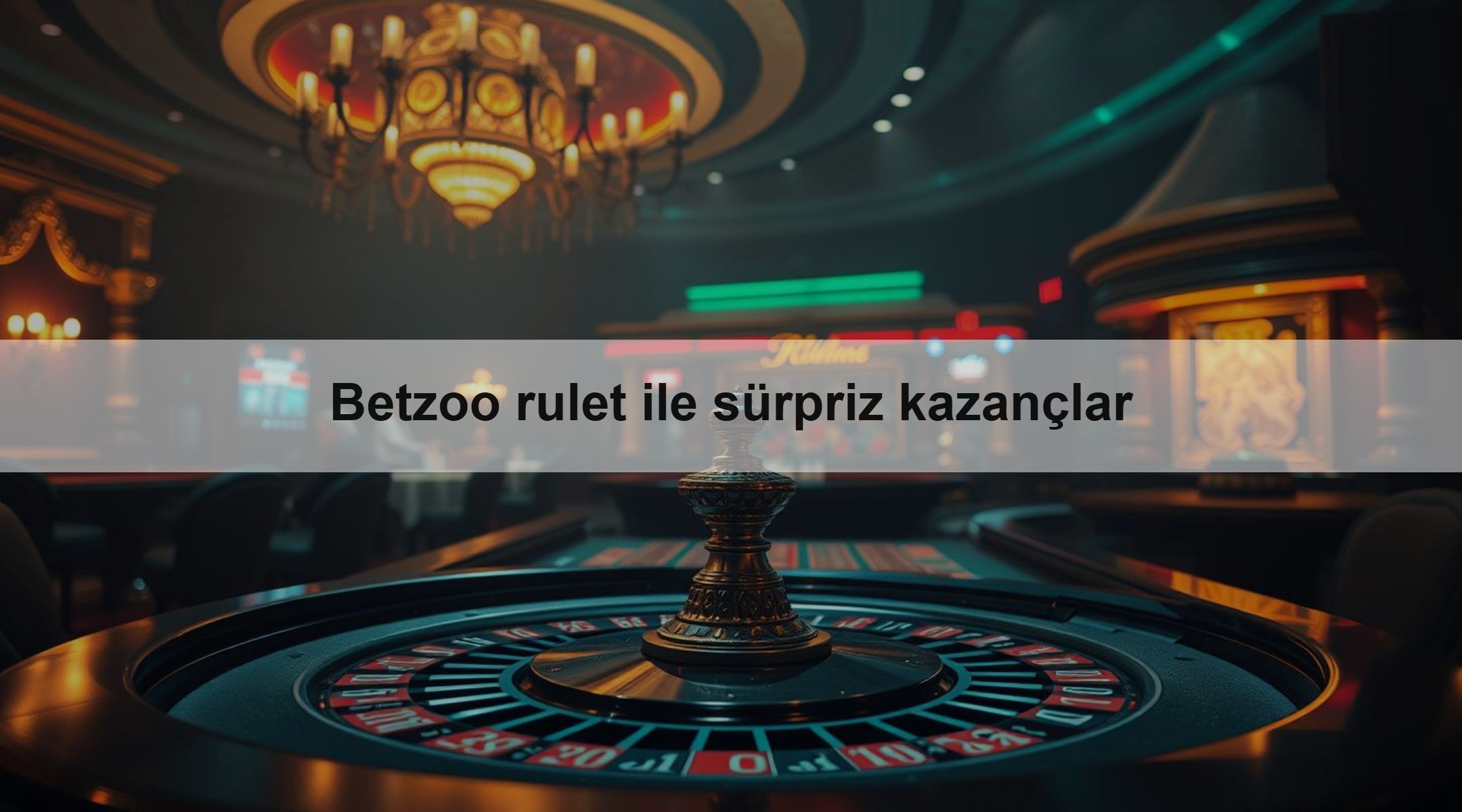 Betzoo rulet ile sürpriz kazançlar 1 Betzoo rulet ile sürpriz kazançlar