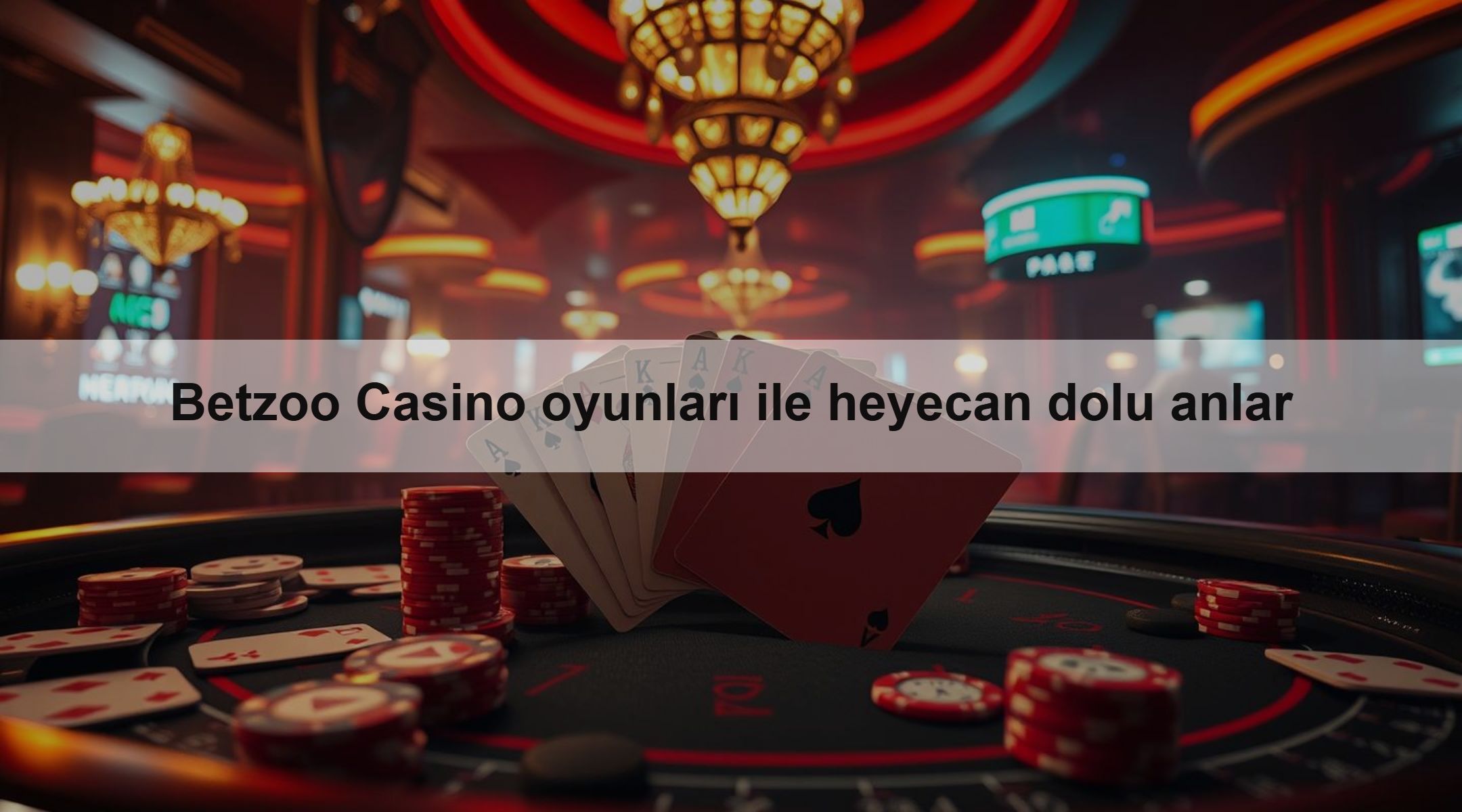 Betzoo Casino oyunları ile heyecan dolu anlar