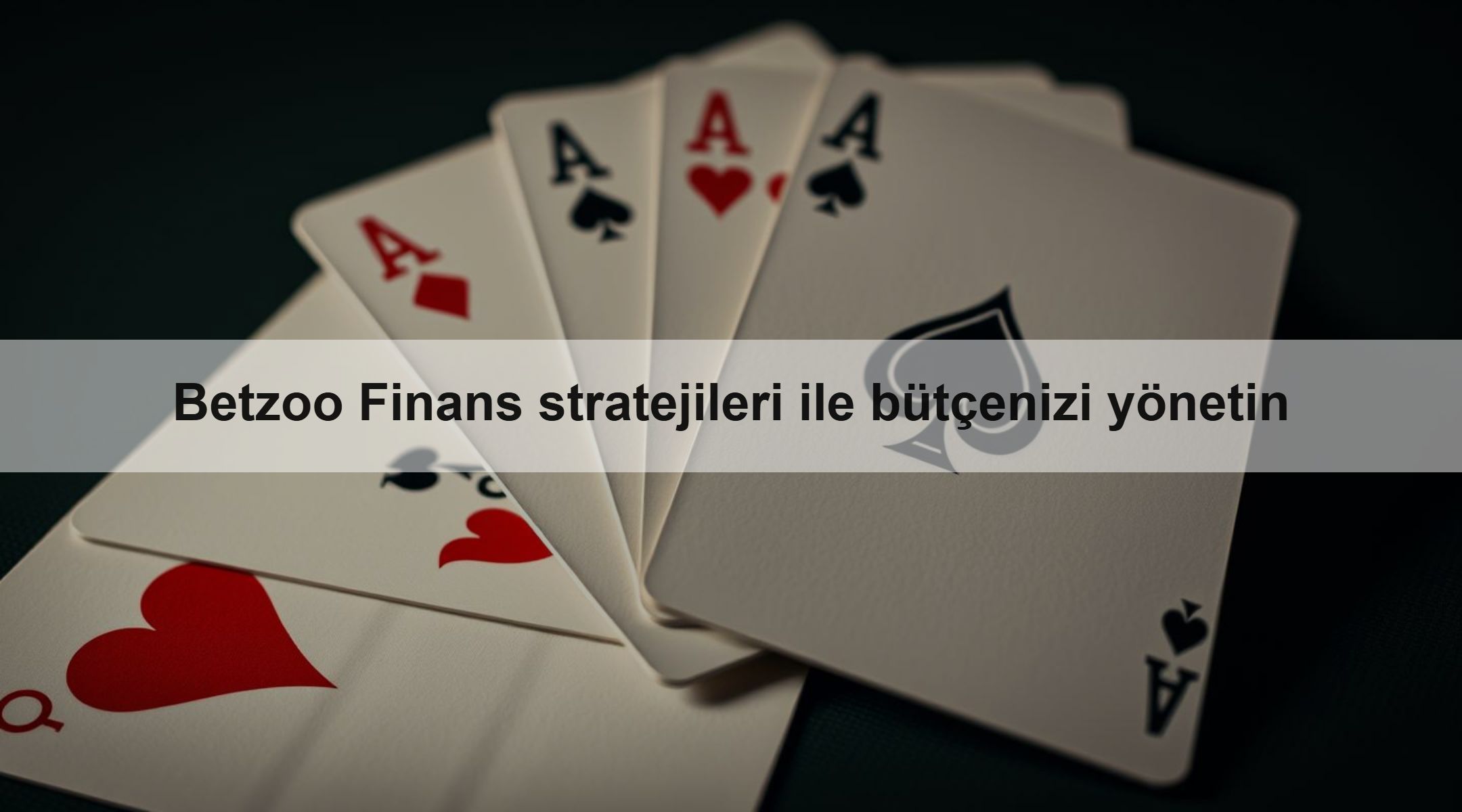 Betzoo Finans stratejileri ile bütçenizi yönetin
