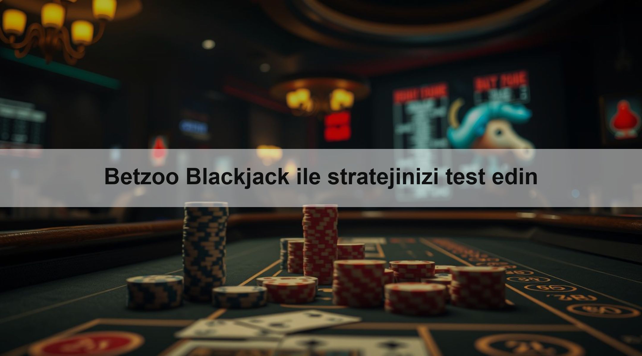 Betzoo Blackjack ile stratejinizi test edin